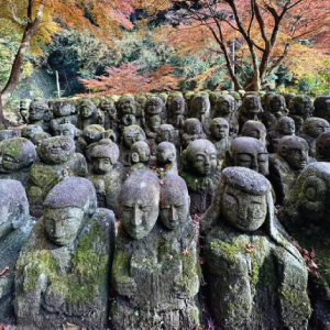 Otagi-Nenbutsu-ji-Statues