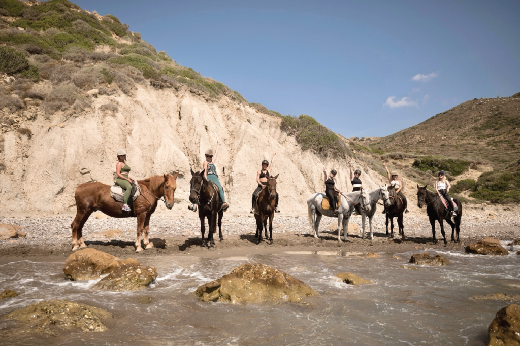 Greece-Horseback-Riding-At-Sea
